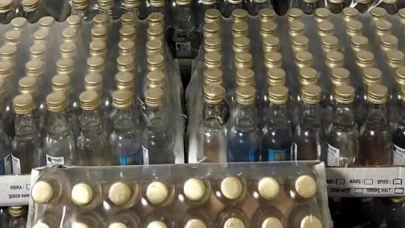 Tekirdağ'da yaklaşık 29 bin litre sahte içki ele geçirildi