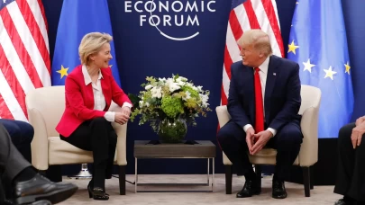 AB Komisyonu Başkanı Leyen ve Trump ikili görüşme için anlaştı