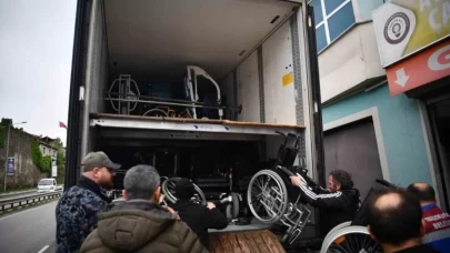 Trabzon Büyükşehir Belediyesi'nden 142 engelliye sandalye desteği