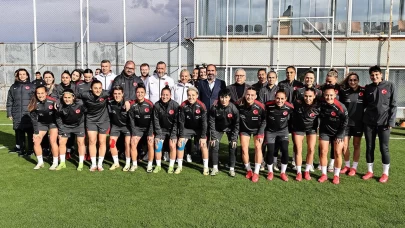 A Milli Kadın Futbol Takımı, Slovenya maçı hazırlıklarına başladı