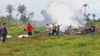 Tayland'da polis helikopteri düştü: 3 ölü