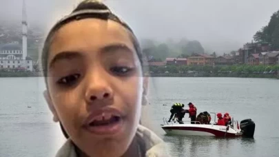 Trabzon'da dereye düşen çocuktan acı haber