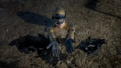 Şahika Ercümen müsilaja dikkati çekmek için Marmara'ya umut dalışı yaptı