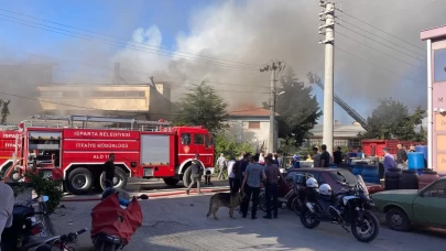 İtfaiye ekipleri müdahaleyle söndürdü