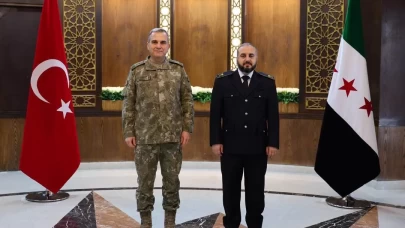 MSB heyeti, Suriye Savunma Bakanı Kasra ile görüştü