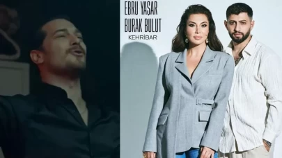 Eşref Rüya dizisinde Ebru Yaşar ve Burak Bulut’un düet parçası 'Kehribar' rüzgarı
