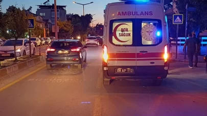 Kedi için fren yaptı az daha canından oluyordu