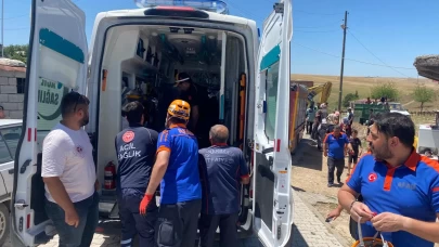 Çukura düşen çocuk, AFAD ekiplerinin müdahalesiyle kurtarıldı