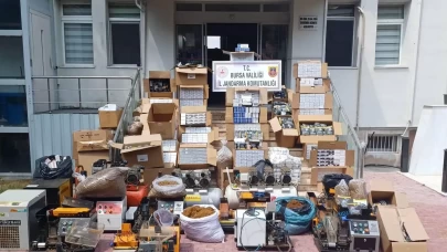 Bursa'da kaçakçılık operasyonu: 3 tutuklama