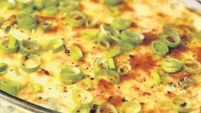 Pırasa graten tarifi! Diyet menüsünde mutlaka olması gereken lezzet