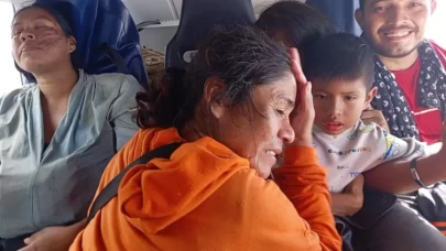 Timsahlarla dolu bataklıkta tam 36 saat mahsur kaldılar