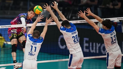 Halkbank, CEV Şampiyonlar Ligi yarı finalinde mağlup oldu