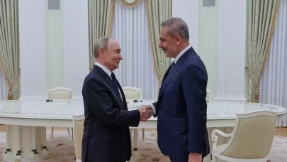 Putin, Dışişleri Bakanı Fidan'ı ağırladı
