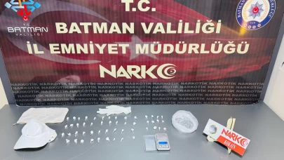 Batman'da uyuşturucu operasyonu