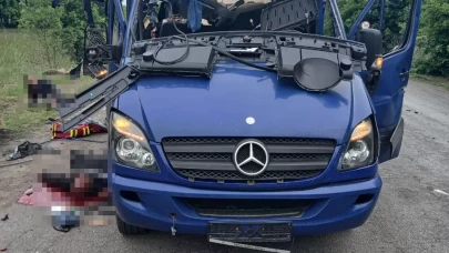 Ukrayna: Rusların Sumi'de otobüse İHA saldırısında 9 kişi öldü