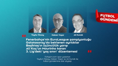 Tayfun Özsoy, Hakan Yaşar ve Ali Kunak; Futbol Gündemi’nde haftanın öne çıkanlarını değerlendirdi