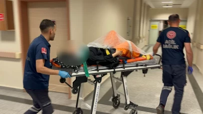 Adıyaman’da binanın 3. katından düşen vatandaş yaralandı