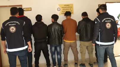 Doğu’dan Batı’ya umut ticareti! 6 kaçak göçmenle yakalandı