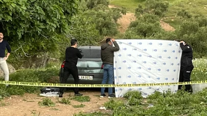 Otomobil içerisinde pompalı tüfekle öldürüldü