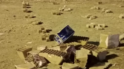 Bartın'da hava fişek rampası patladı