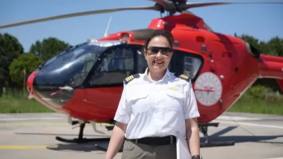 Türkiye'nin tek kadın helikopter pilotu: Bu işin cinsiyeti yok