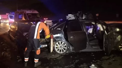 Beykoz'da araçlar birbirine girdi