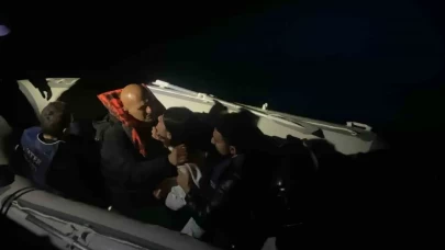 Bodrum açıklarında 95 düzensiz göçmen yakalandı