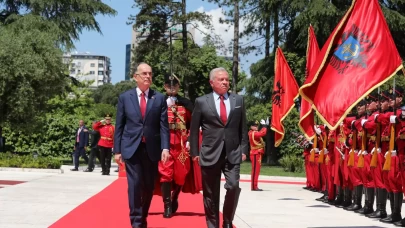 Ürdün Kralı 2. Abdullah, Arnavutluk'ta temaslarda bulundu