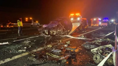 Ankara-Niğde Otoyolu'nda korkunç kaza!