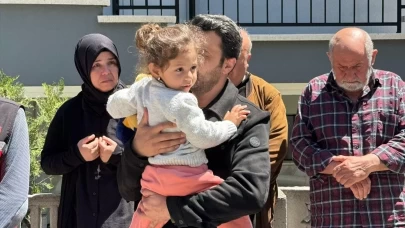 Şehit Önder Özen’e 4 yaşındaki kızından acı veda