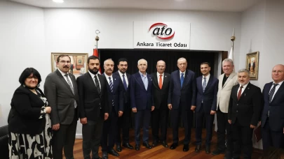 Cumhurbaşkanı Erdoğan’dan ATO’ya ziyaret