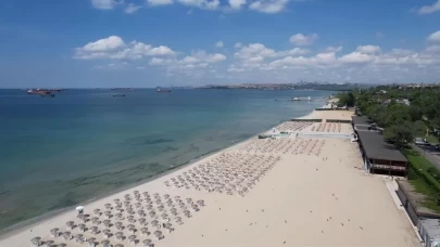 İstanbul plajları sezona hazır
