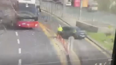 CHP'nin şoförü polisin üzerine otobüs sürmüştü: EGM'den açıklama