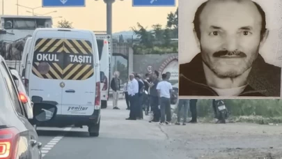 Yolun karşısına geçmeye çalışan yaya otobüsün altında kaldı