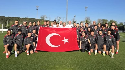A Milli Kadın Futbol Takımı'nda 19 Mayıs coşkusu