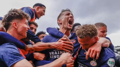 Hollanda'da şampiyon PSV