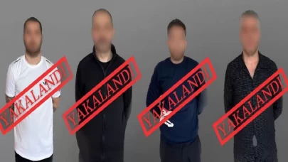 Kırmızı bültenle aranan 4 kişi Türkiye'de!