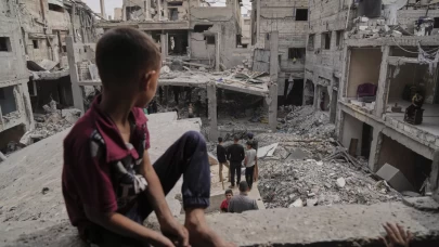 Gazze'de bir haftada 161 bin kişi yerinden edildi!