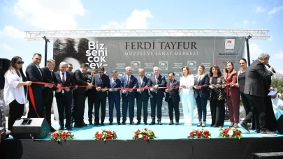 Sarıçam Belediyesi tarafından yapılan Ferdi Tayfur Müzesi Ve Sanat Parkı'nın 1'inci etabı açıldı