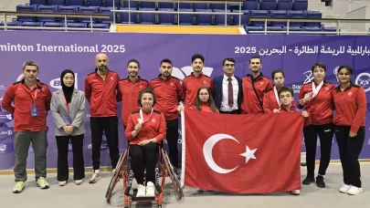 Milli para badmintonculardan Bahreyn'de 5 madalya