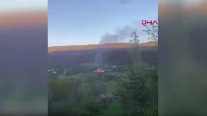 Beşdere küller içinde! Tokat’ta alevler 3 evi yuttu