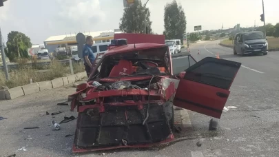 Adana'da kaza: 4 yaralı