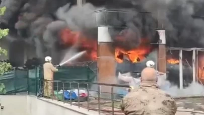 İstanbul Pendik'te yangın