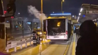 Okmeydanı Hastane Durağı'nda korku dolu anlar