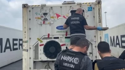 Mersin'de dev uyuşturucu operasyonu