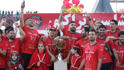 Tebriz Traktör, İran Körfez Pro Ligi şampiyonluğunu coşkuyla kutladı