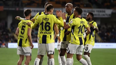 Fenerbahçe 4 golle kazandı