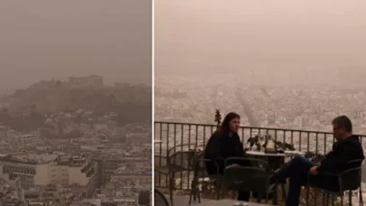 Yunanistan'da "Büyük Sahra tozu" görüldü