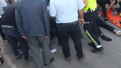 Siirt'teki motosiklet kazasında 2'si ağır 3 kişi yaralandı