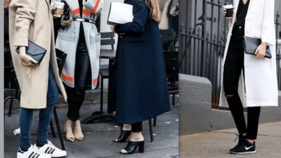 Uzun boyunlular için oversize modası